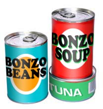 Photograph of some tins