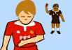 Player being booked