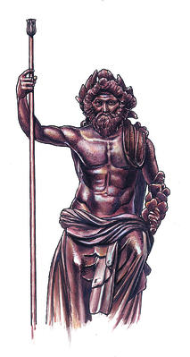 In Roman times the god Jupiter was lord of the skies.