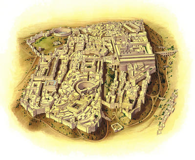 The city of Jerusalem at the time of Jesus