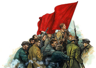 On November 7 (October 25 in the old Russian calendar), armed workers attacked the government buildings in Petrograd.