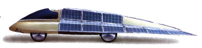 Solar power can be used to generate enough electricity to drive an electric motor in a bicycle.