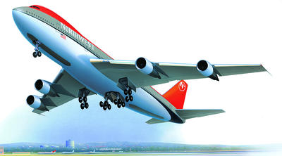 Jumbo Jets are used to carry passengers or freight.