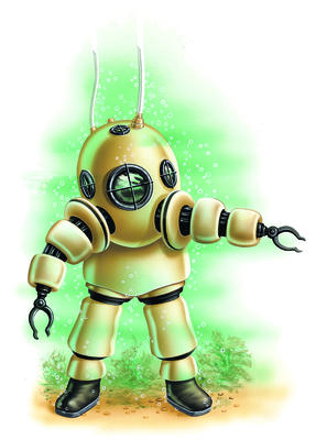 A modern atmospheric diving suit