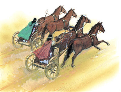 ancient olympic chariot races